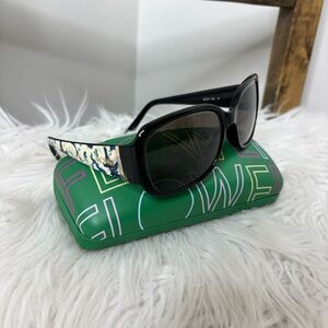 Flower by Drew Barrymore Floral Black 1006 001 PRESCRIPTION Sunglasses